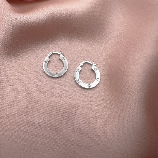 Hoop earrings